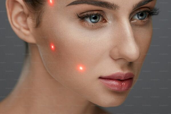 Laser skin resurfacing for severe acne scarring