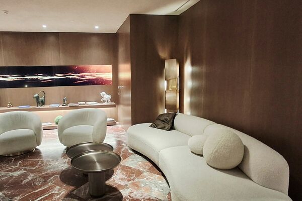 Medical spa treatment menu with various service options