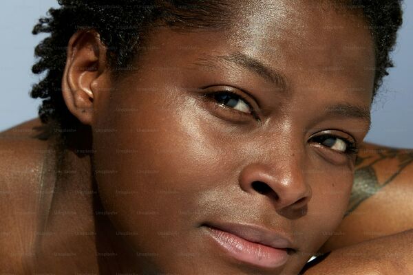 Before and after skin tightening showing firmer appearance