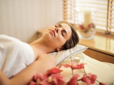 Relaxing spa treatment experience