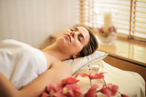 Relaxing spa treatment experience