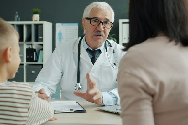 Spa wellness consultation to determine the best treatment plan